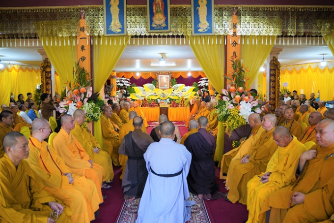 Lễ tuần lâm Tiểu tường Đức Đại lão Hoà thượng Thích Phổ Tuệ 